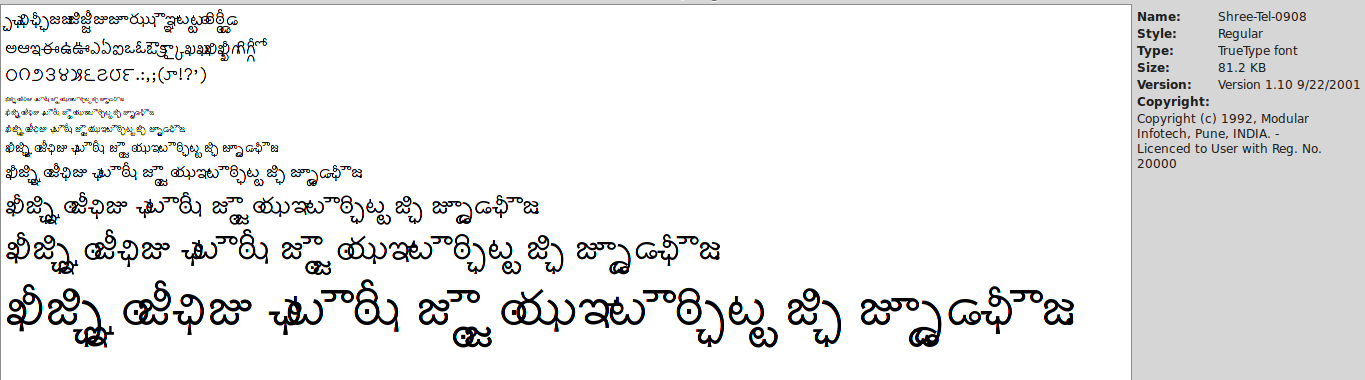 how to download telugu font for word